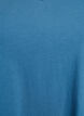 Ensfarvet basis t-shirt i bomuld, Gr&aring;, Packshot image number 2