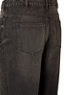 Kiana straight fit jeans med h&oslash;j talje, Sort, Packshot image number 3