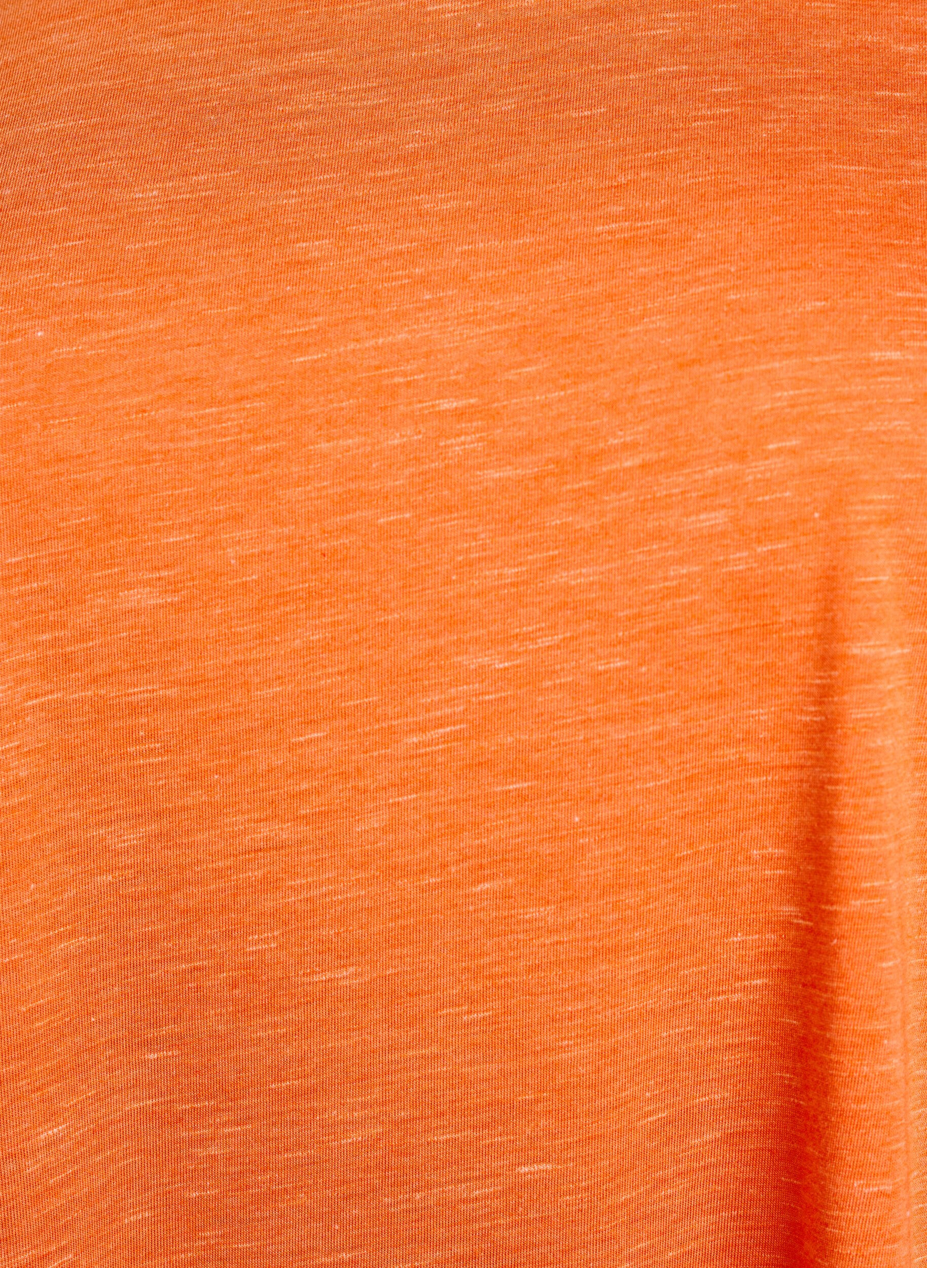 ZizziL&oslash;s tr&aelig;nings t-shirt med korte &aelig;rmer, Orange, Packshot image number 2