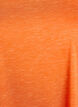 L&oslash;s tr&aelig;nings t-shirt med korte &aelig;rmer, Orange, Packshot image number 2
