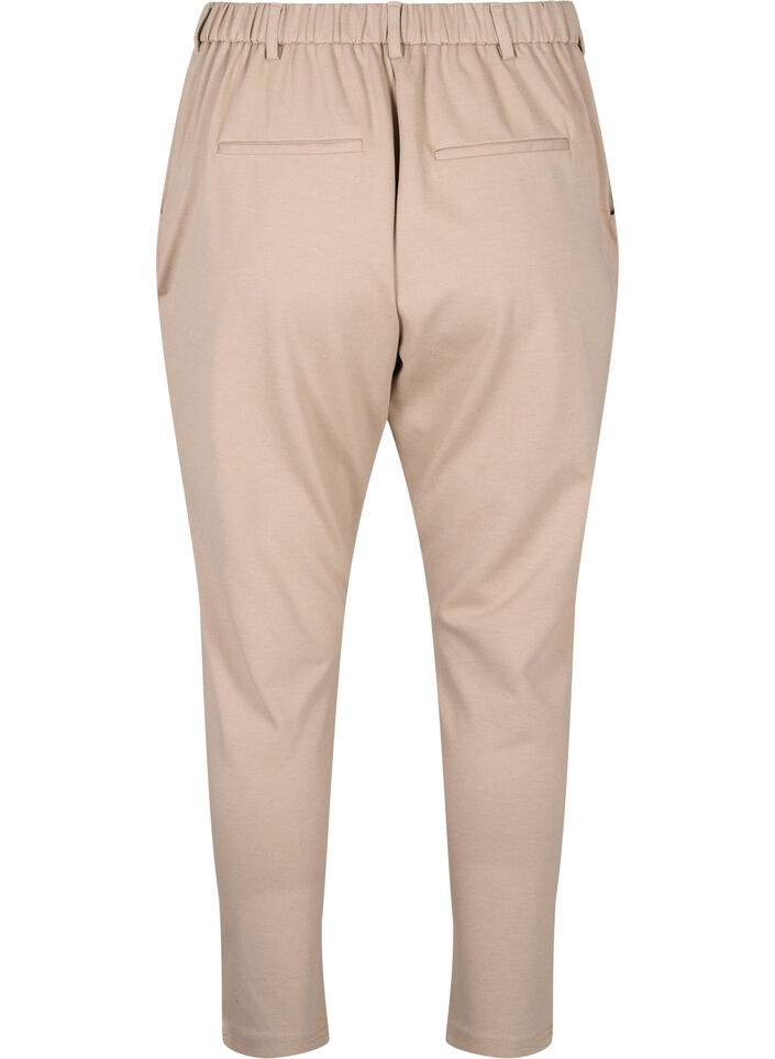 Cropped Maddison bukser, Beige, Packshot image number 1