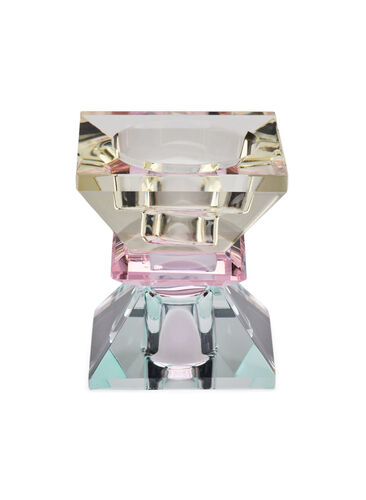 Krystal lysestage, Lysegul/Mint Comb, Packshot image number 1
