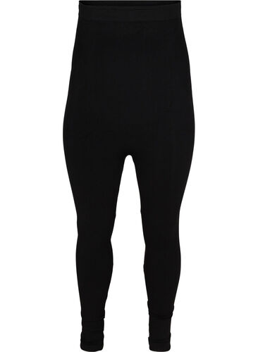 Shapewear leggings med høj talje, Black, Packshot image number 0