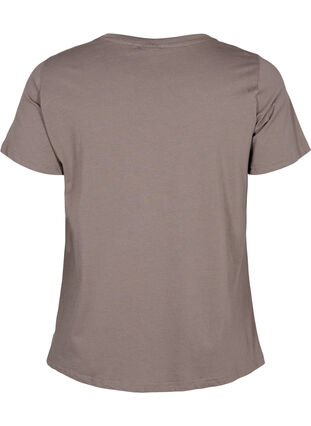 Bomulds t-shirt med tone-i-tone tryk, Falcon, Packshot image number 1
