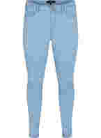 Super slim Amy jeans med høj talje, Ex Lt Blue