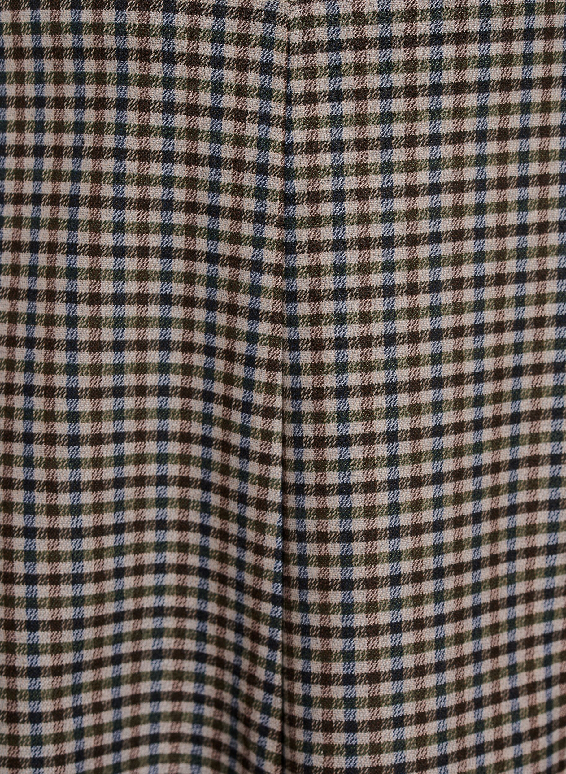 Zizzi Kort nederdel med A-shape, Brun, Packshot image number 2