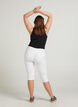 Slim fit Emily capri jeans, Hvid, Model image number 2