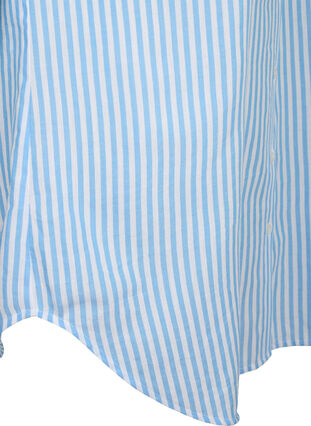 Lang stribet skjorte med 3/4 ærmer, Marina W. Stripe, Packshot image number 3