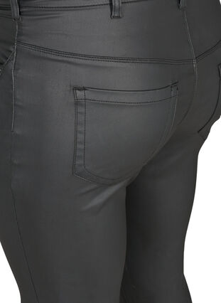 Super slim fit jeans med høj talje, Black, Packshot image number 3
