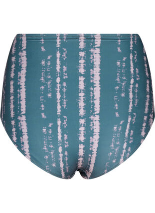 Ekstra højtaljet bikini underdel med print, Tie Dye AOP, Packshot image number 1