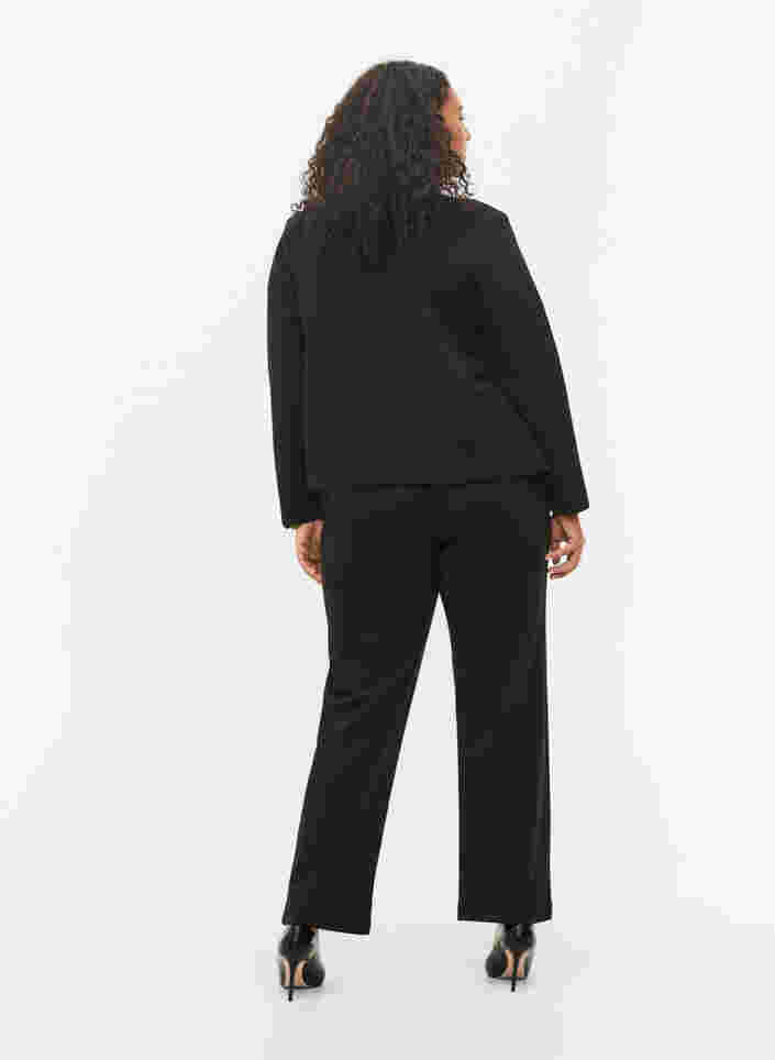 Klassiske bukser med vidde, Black, Model