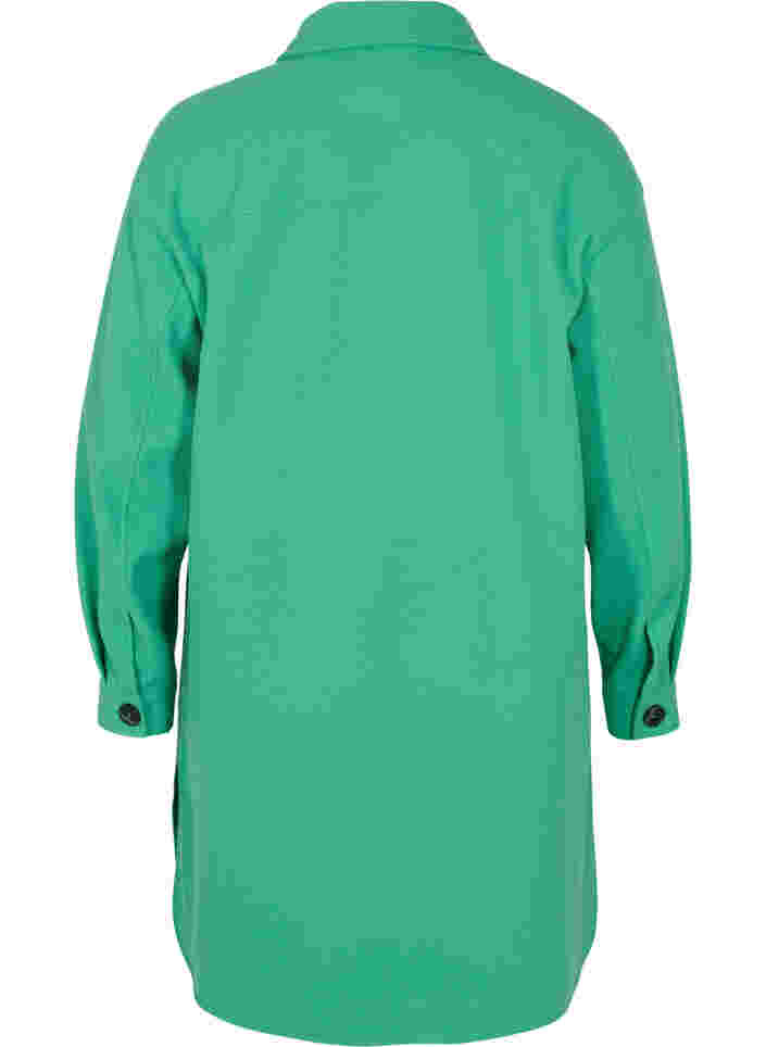 Skjortejakke med brystlommer, Leprechaun, Packshot image number 1