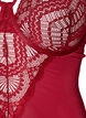 Blonde body med b&oslash;jle og stropdetalje, R&oslash;d, Packshot image number 2