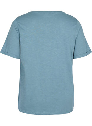 Bomulds t-shirt med korte ærmer, Goblin Blue, Packshot image number 1