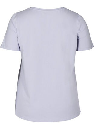 Basis t-shirt med v-hals, Cosmic Sky, Packshot image number 1
