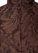 Bomberjakke med blomsterjacquard, Brun, Packshot image number 2