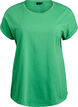 Kort&aelig;rmet t-shirt i bomuldsblanding, Gr&oslash;n, Packshot image number 0