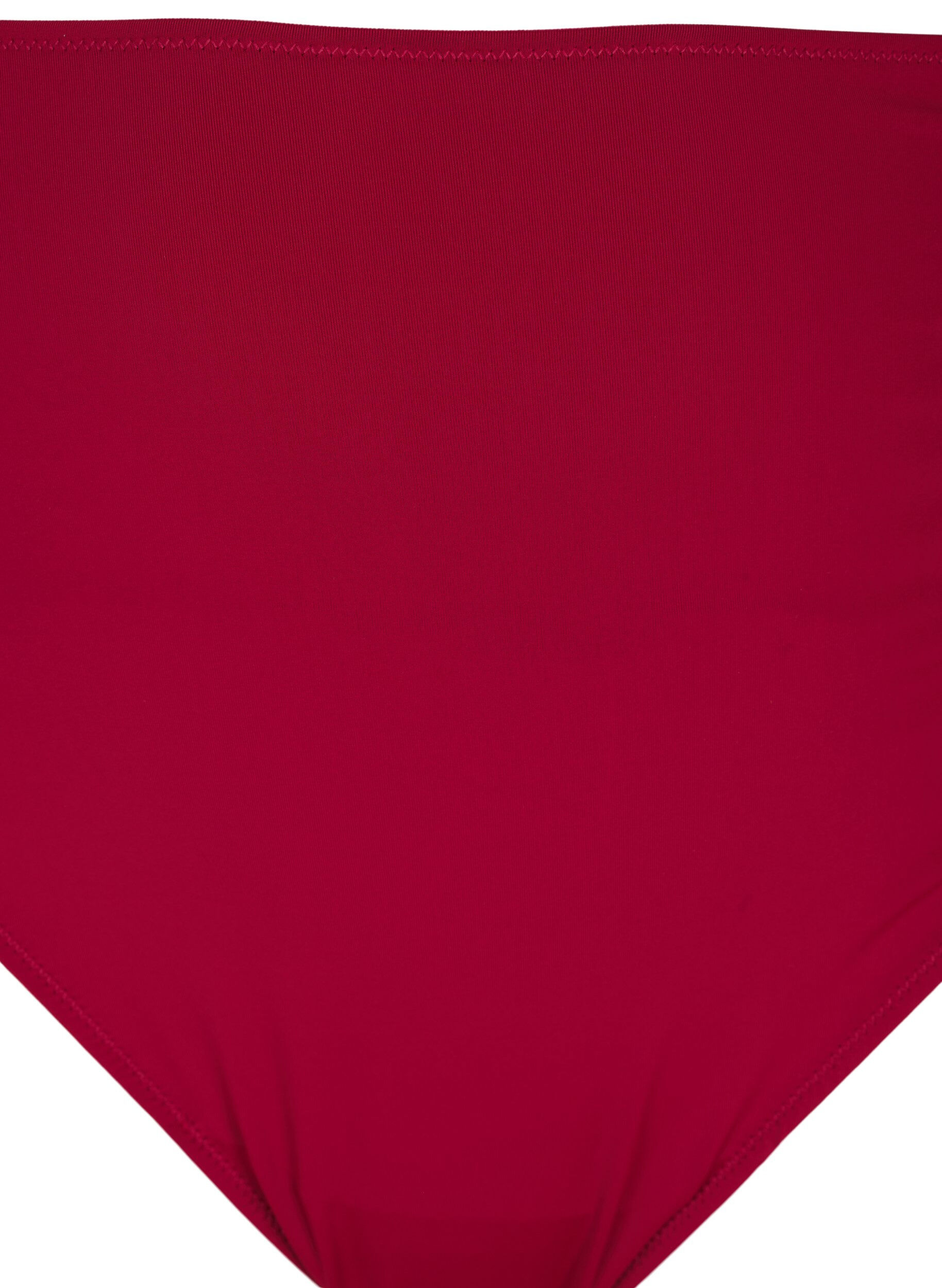 ZizziG-streng i microfiber med blonder, R&oslash;d, Packshot image number 2