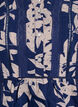 Bluse med print og 1/2 &aelig;rmer, Bl&aring;, Packshot image number 2