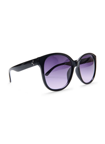 Mønstrerede solbriller, Black, Packshot image number 1
