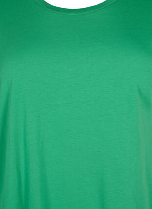 Kortærmet t-shirt i bomuldsblanding, Kelly Green, Packshot image number 2
