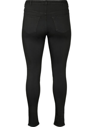Stay black Amy jeans med høj talje, Black, Packshot image number 1