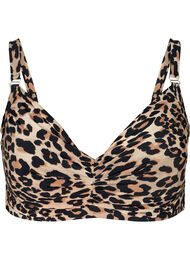 Bikini overdel med leo print, Leopard Print