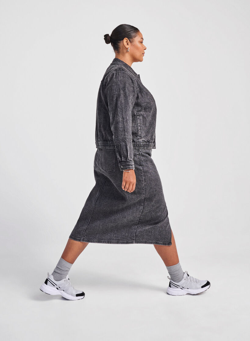 Wide fit - Sneakers med elastiske snørebånd, Vapor Blue, Image image number 0