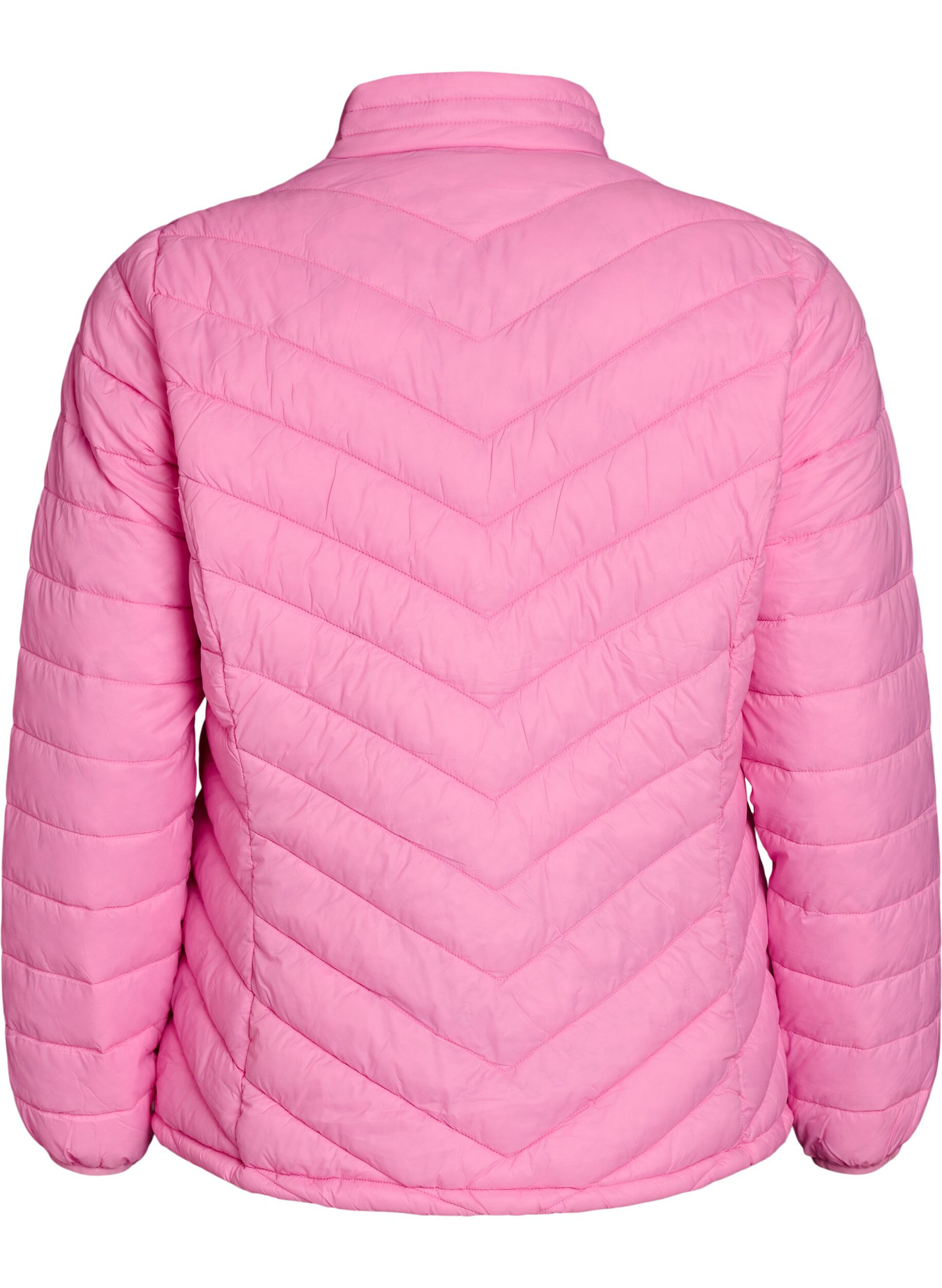 ZizziLetv&aelig;gtsjakke med lommer , Lyser&oslash;d, Packshot image number 1