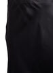 Satin midi-nederdel, Sort, Packshot image number 2