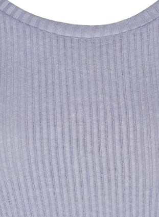 Rib t-shirt med rundhals, Cosmic Sky, Packshot image number 2