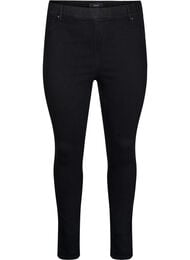 Jeggings med h&oslash;j talje, Sort