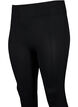 Seamless basis leggings, Sort, Packshot image number 3