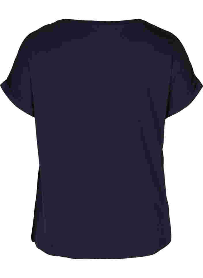 Kortærmet nat t-shirt med rund hals , Night Sky, Packshot image number 1
