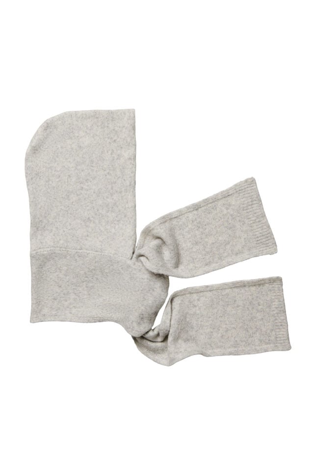 Strikket h&aelig;ttet&oslash;rkl&aelig;de, Gr&aring;, Packshot image number 0