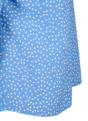 FLASH - Skjorte med prikker, Marina White Dot, Packshot image number 3