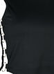 Kort top med åben detalje i siden, Black, Packshot image number 3