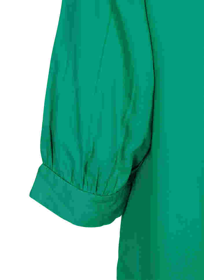 Kjole med 3/4 ærmer, Jolly Green, Packshot image number 3