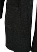 Meleret strik cardigan med lommer, Gr&aring;, Packshot image number 3