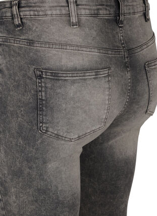 Super slim Amy jeans med høj talje, Grey Denim, Packshot image number 3
