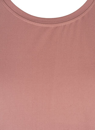 Ensfarvet trænings t-shirt, Grape Shake, Packshot image number 2