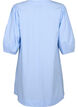 Stribet kjole med 3/4 ærmer, Blue Stripe, Packshot image number 1