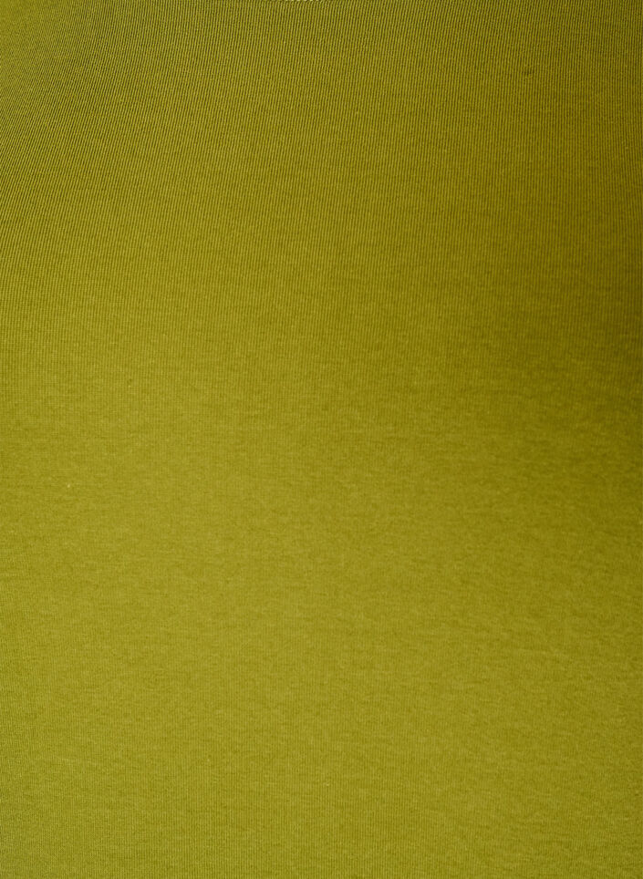 Lang&aelig;rmet basis T-shirt med rund hals, Gr&oslash;n, Packshot image number 2