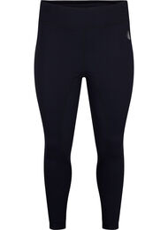 Træningstights med forstærkning ved inderlår, Black