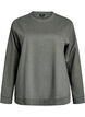 Sweatshirt med rund hals, Gr&oslash;n, Packshot image number 0