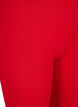 Ensfarvede basis cykelshorts, R&oslash;d, Packshot image number 2