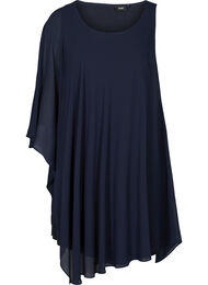 One-shoulder kjole med a-form , Night Sky