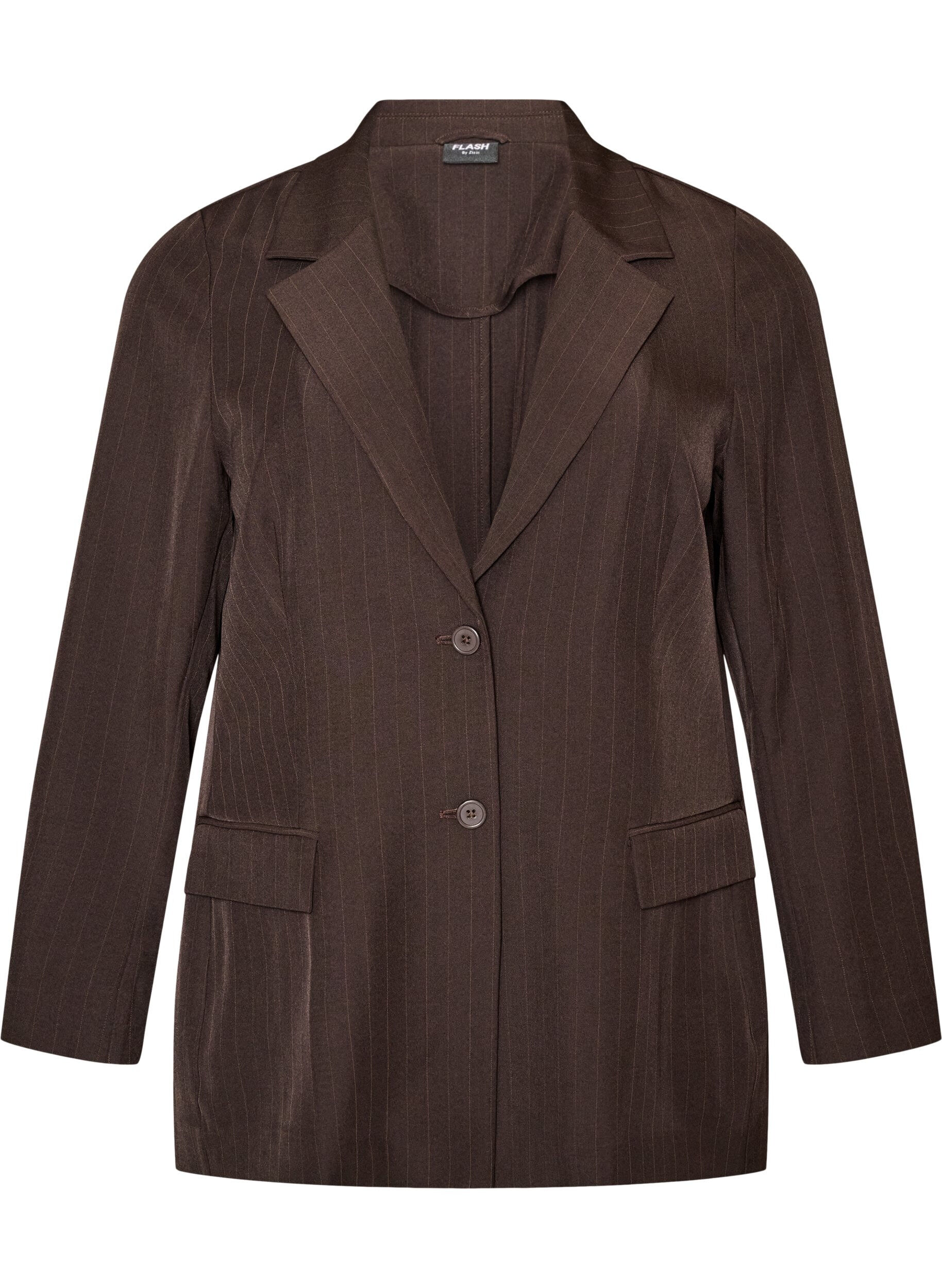 FLASH - Blazer med lommer og slids