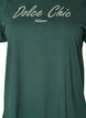 T-shirt i &oslash;kologisk bomuld med print, Gr&oslash;n, Packshot image number 2
