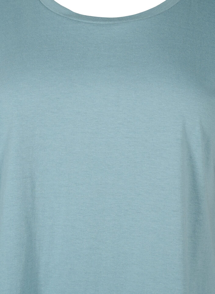 2-pak kort&aelig;rmet t-shirts, Bl&aring;, Packshot image number 4